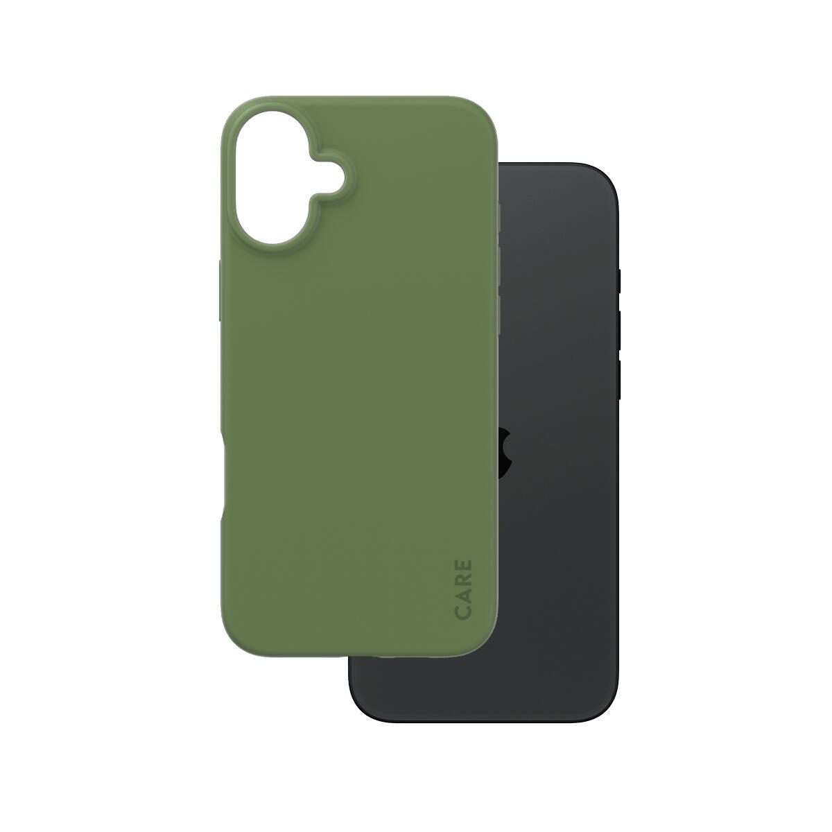 CARE by PanzerGlass® Fashionable Case Grün für iPhone 16 Plus CARE by PanzerGlass® Fashionable Case Grün für iPhone 16 Plus